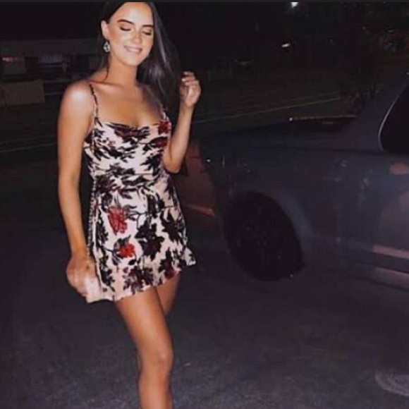 Rat & Boa Cerretti Dress XS Floral Print Women's Dress - Picture 4 of 4